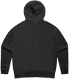 Am image of a Custom AS Colour Womens Relax Faded Zip Hood in Faded Black!