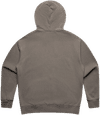 Am image of a Custom AS Colour Womens Relax Faded Zip Hood in Faded Grey!