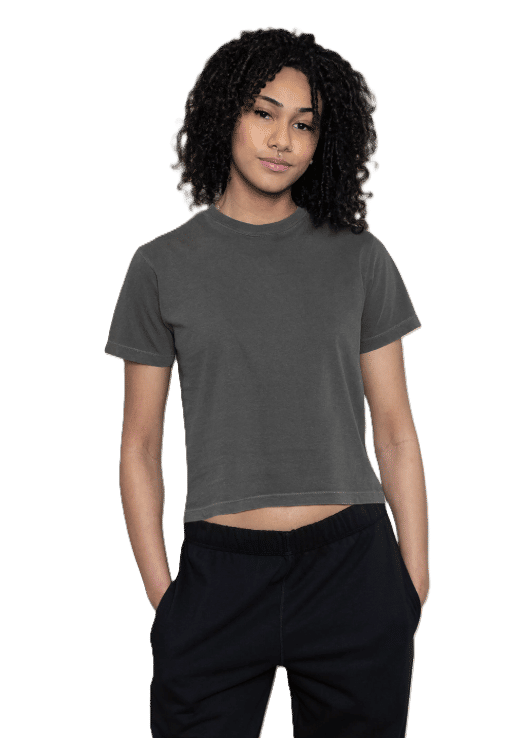 ATC Authentic Colours Garment Dyed Heavyweight Ladies Boxy Tee