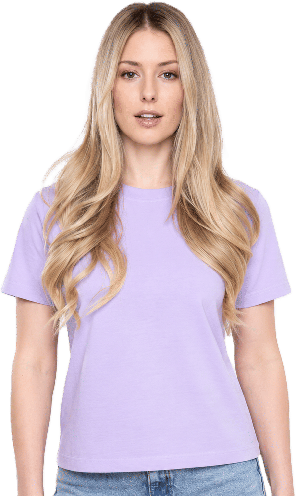 An image of a Custom ATC Authentic Colours Garment Dyed Heavyweight Ladies Boxy Tee!