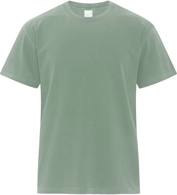 An image of a Custom ATC Authentic Colours Garment Dyed Heavyweight Tee in Bay!