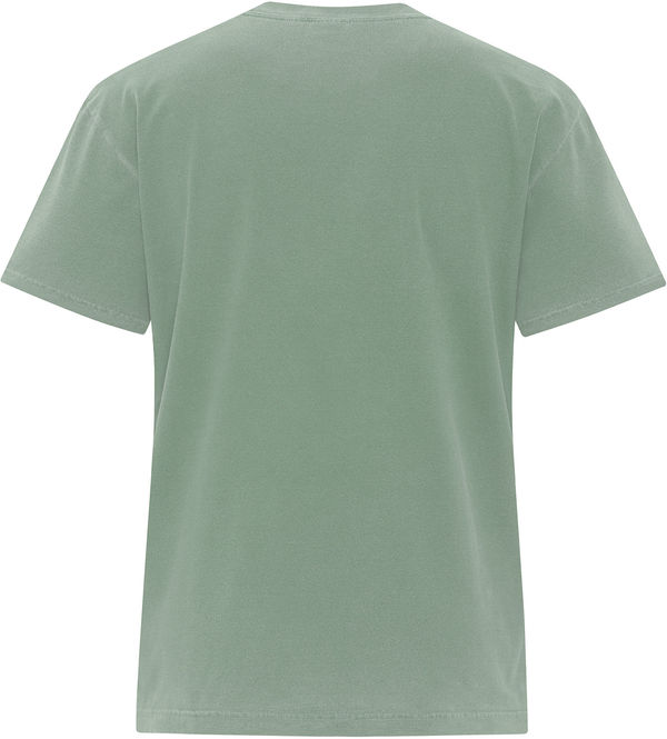 An image of a Custom ATC Authentic Colours Garment Dyed Heavyweight Tee in Bay!