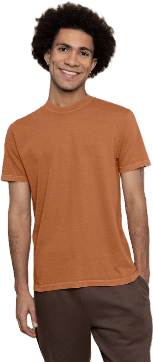 An image of a Custom ATC Authentic Colours Garment Dyed Heavyweight Tee!