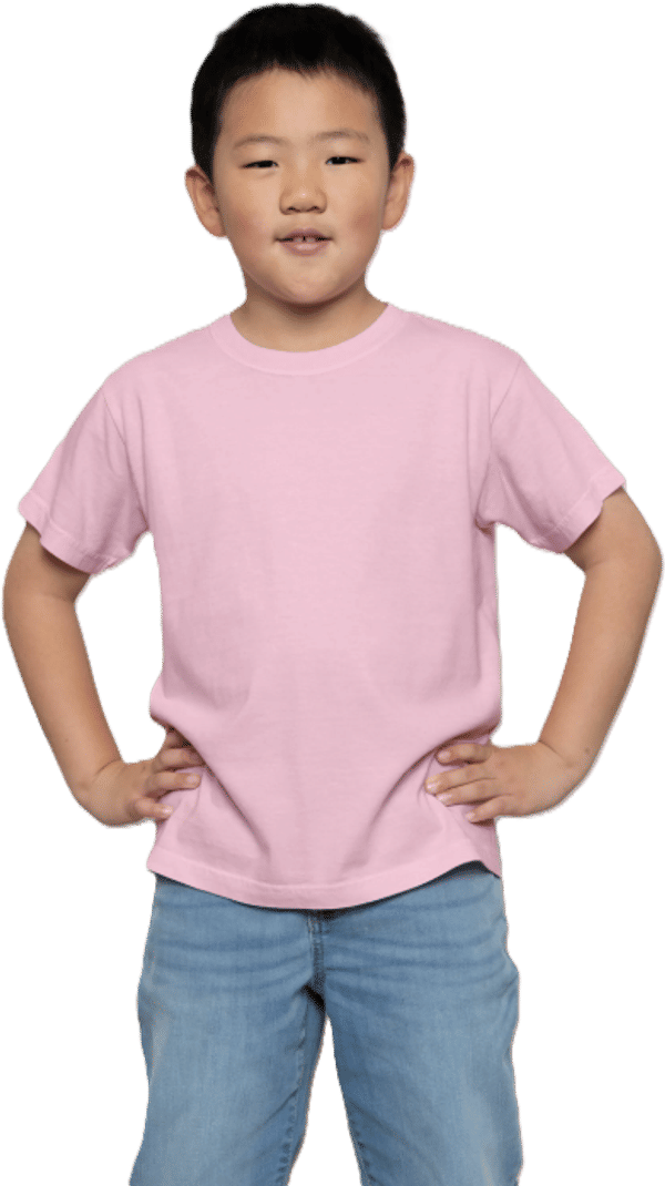 An image of a Custom ATC Authentic Colours Garment Dyed Heavyweight Youth Tee!