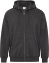 Am image of a Custom ATC Earth Wash Tourbillon Fleece Full Zip Hoodie in Black!