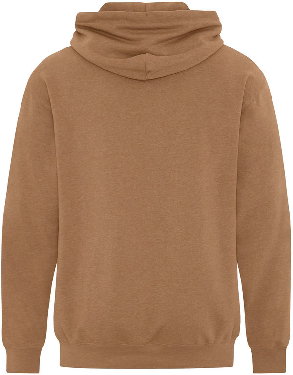 Am image of a Custom ATC Earth Wash Tourbillon Fleece Full Zip Hoodie in Caramel!