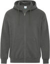 Am image of a Custom ATC Earth Wash Tourbillon Fleece Full Zip Hoodie in Pewter!