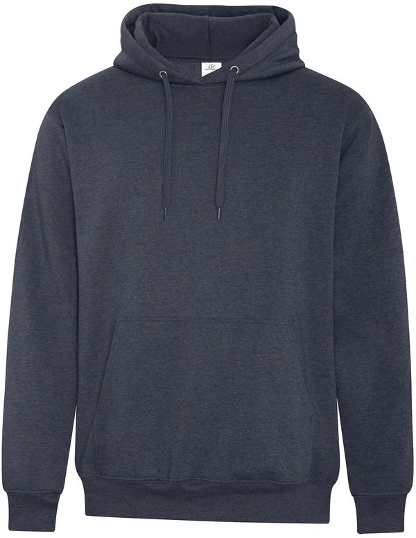 Am image of a Custom ATC Earth Wash Tourbillon Fleece Hooded Sweatshirt in Navy!