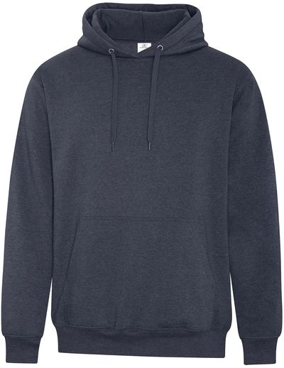 Am image of a Custom ATC Earth Wash Tourbillon Fleece Hooded Sweatshirt in Navy!