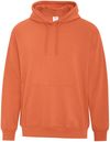 Am image of a Custom ATC Earth Wash Tourbillon Fleece Hooded Sweatshirt in Orange!