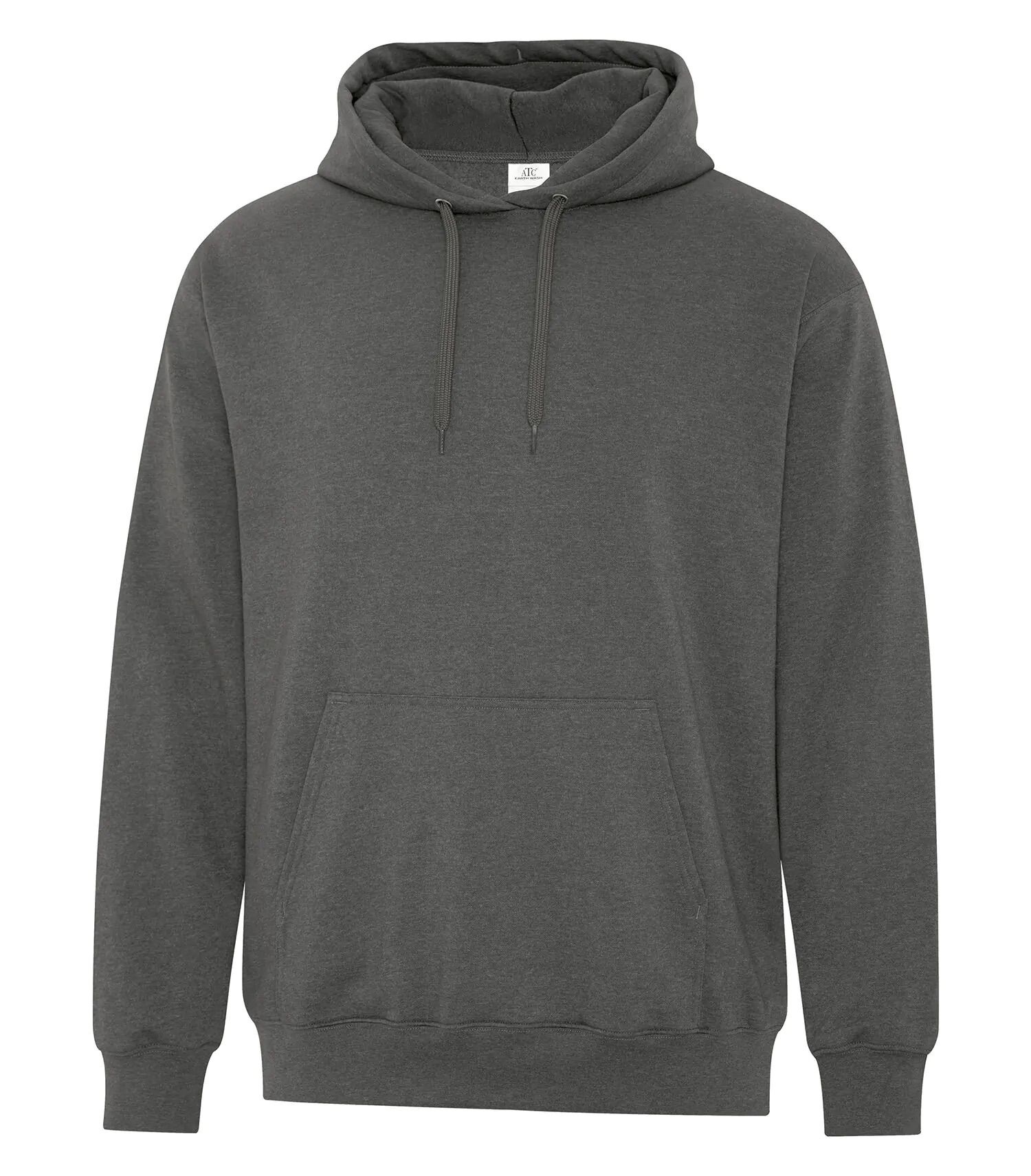 ATC Earth Wash Tourbillon Fleece Hooded Sweatshirt in Pewter
