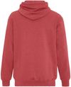 Am image of a Custom ATC Earth Wash Tourbillon Fleece Hooded Sweatshirt in Red!