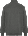 Am image of a Custom ATC Earth Wash Tourbillon Fleece Quarter Zip Sweatshirt in Pewter!
