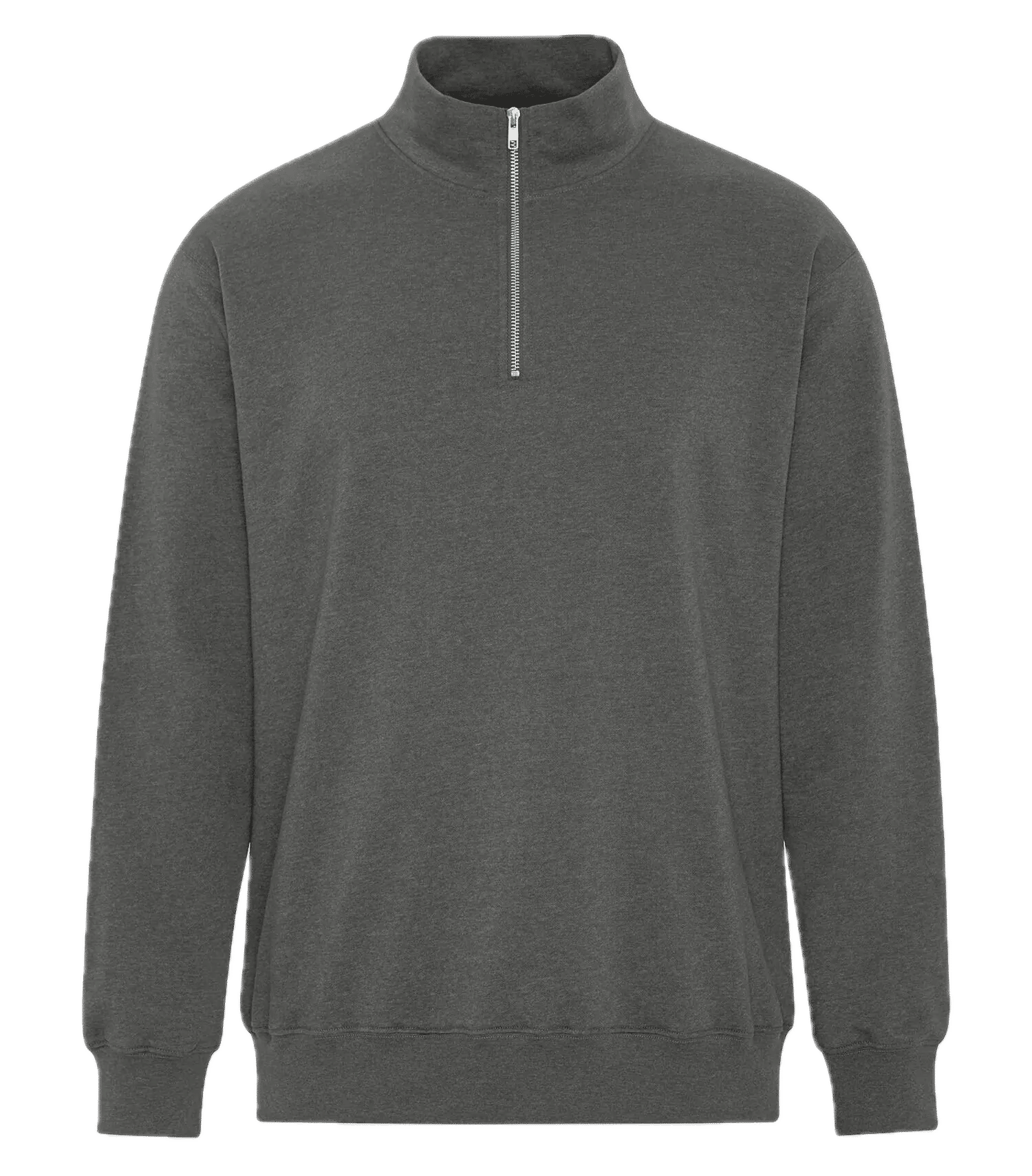ATC Earth Wash Tourbillon Fleece Quarter Zip Sweatshirt in Pewter