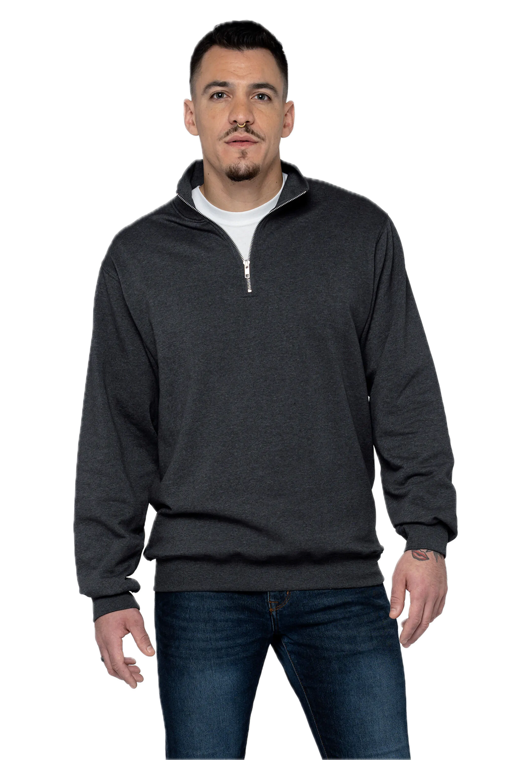 ATC Earth Wash Tourbillon Fleece Quarter Zip Sweatshirt