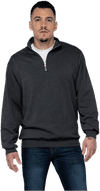 An image of a Custom ATC Earth Wash Tourbillon Fleece Quarter Zip Sweatshirt!