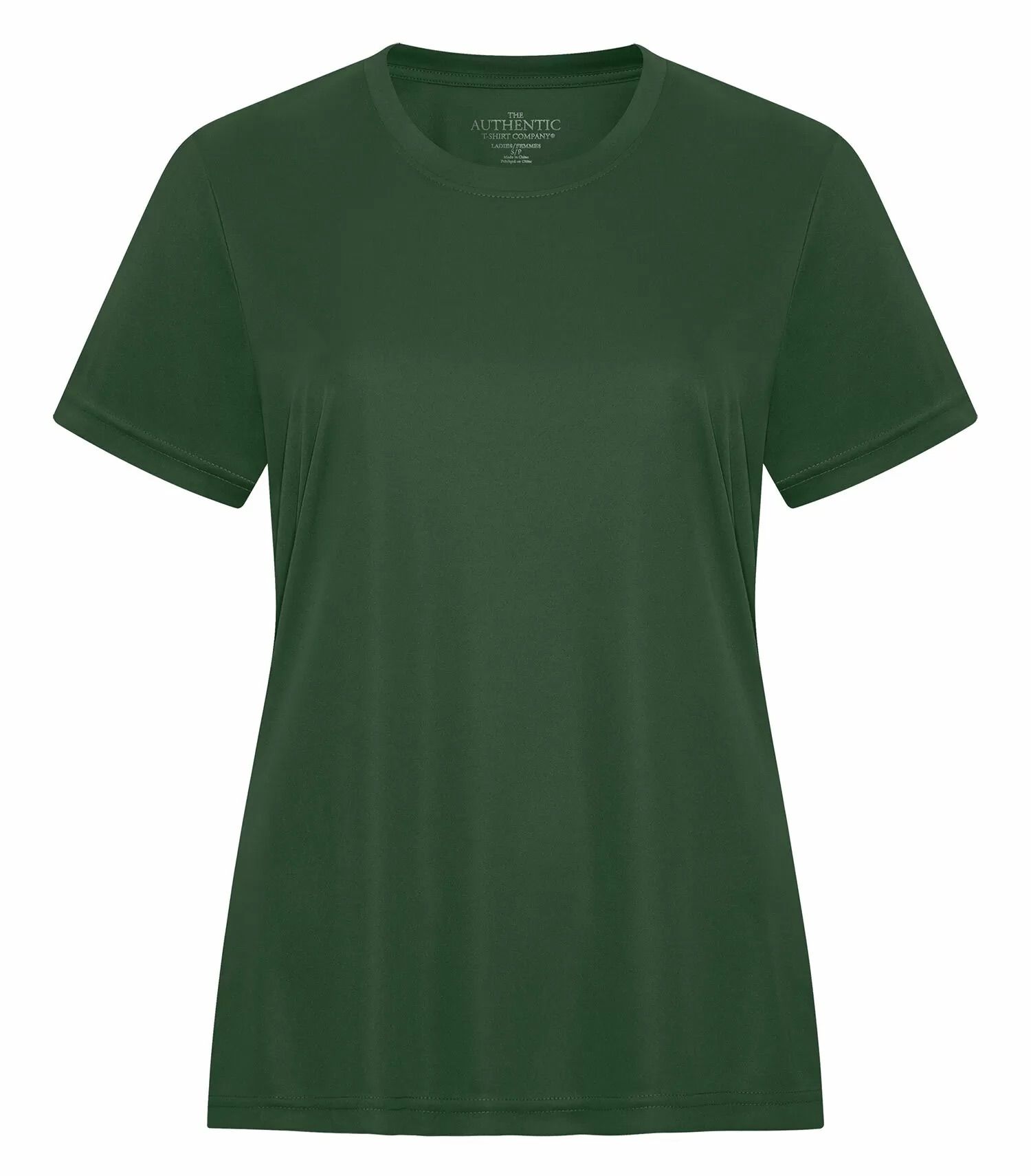 ATC Essential Performance Ladies Tee in Forest Green