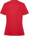Am image of a Custom ATC Essential Performance Ladies Tee in True Red!