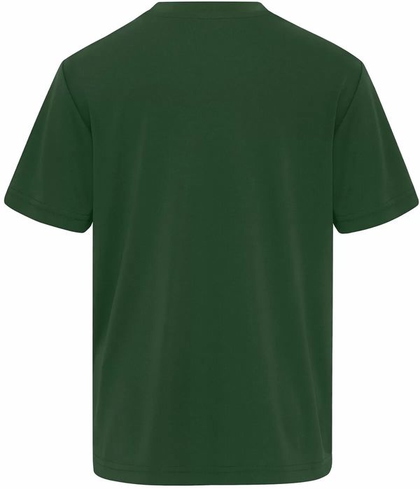 Am image of a Custom ATC Essential Performance Youth Tee in Forest Green!