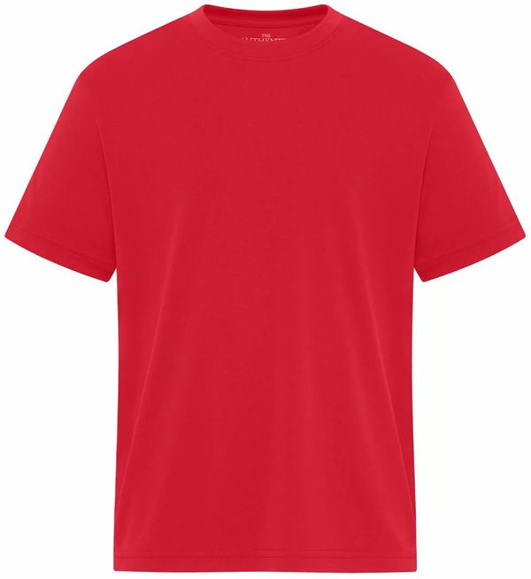 Am image of a Custom ATC Essential Performance Youth Tee in True Red!