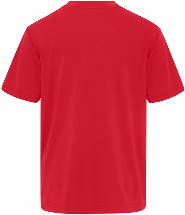 Am image of a Custom ATC Essential Performance Youth Tee in True Red!