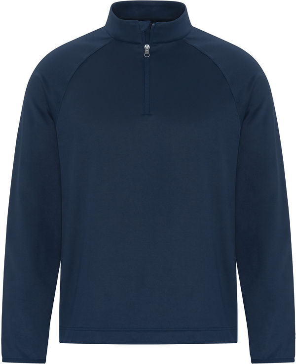 An image of a Custom ATC Essential Performance Zip in True Navy!