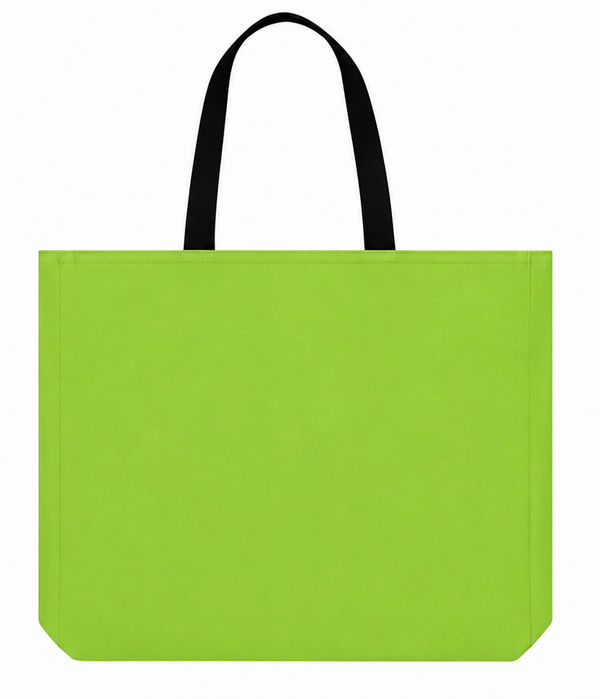 An image of a Custom ATC Essential Tote in Lime!