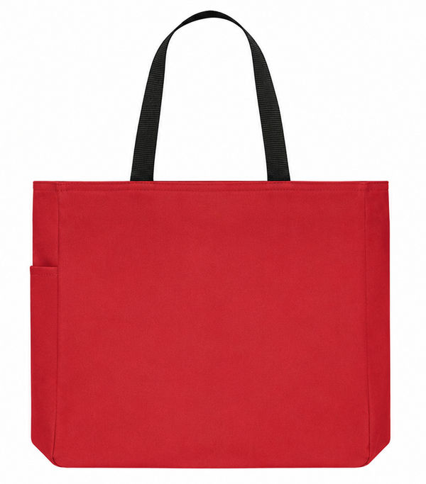 An image of a Custom ATC Essential Tote in Red!
