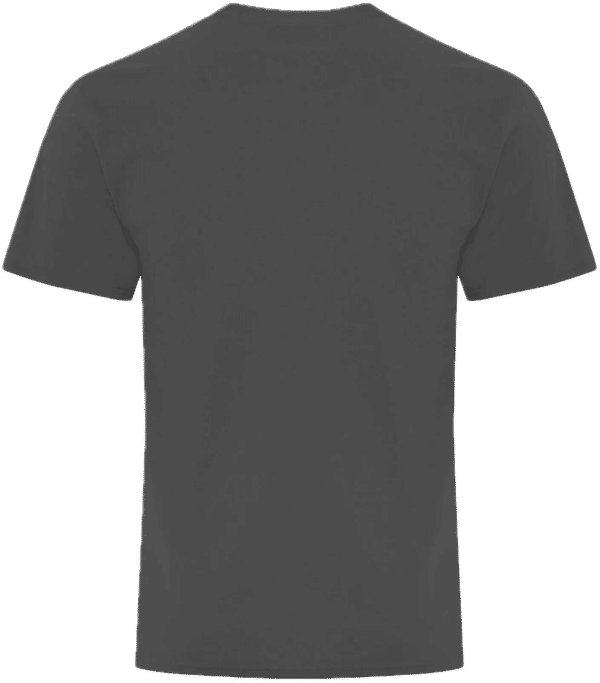 Am image of a Custom ATC Everyday Cotton Blend Tee in Charcoal!