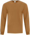 Am image of a Custom ATC EVERYDAY COTTON LONG SLEEVE TEE in Caramel!