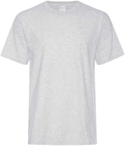 Am image of a Custom ATC Everyday Cotton Tee in Ash Grey!