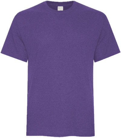 Am image of a Custom ATC Everyday Cotton Tee in Team Purple!
