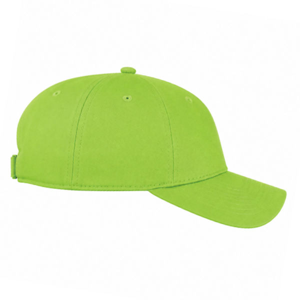 An image of a Custom ATC Everyday Cotton Twill Cap in Lime Shock!