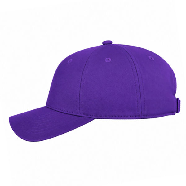An image of a Custom ATC Everyday Cotton Twill Cap in Purple!