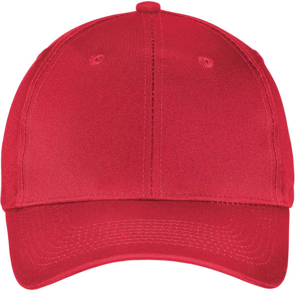 An image of a Custom ATC Everyday Cotton Twill Cap in Red!