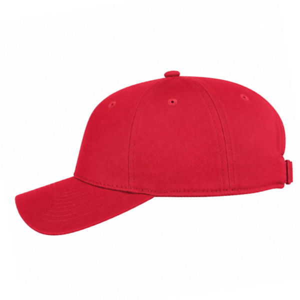 An image of a Custom ATC Everyday Cotton Twill Cap in Red!