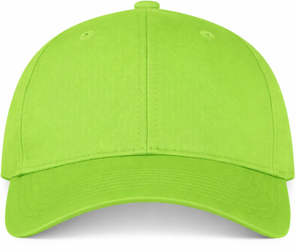 An image of a Custom ATC Everyday Cotton Twill Youth Cap in Lime Shock!