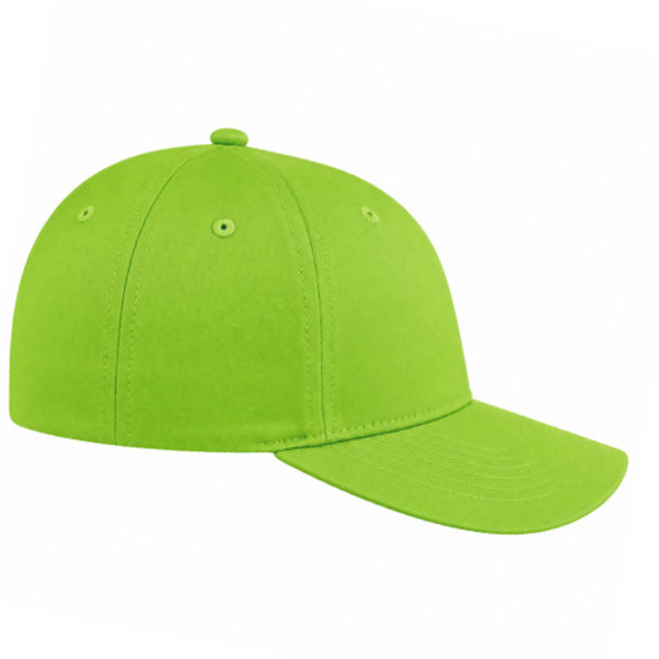 An image of a Custom ATC Everyday Cotton Twill Youth Cap in Lime Shock!