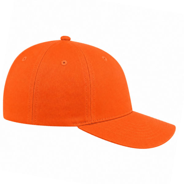 An image of a Custom ATC Everyday Cotton Twill Youth Cap in Orange!