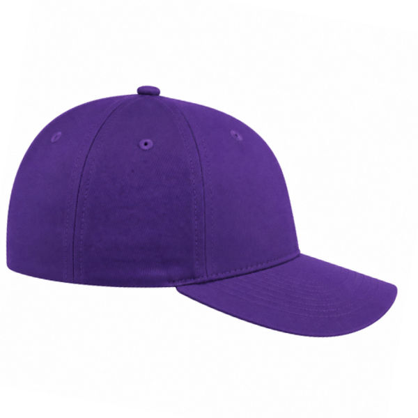 An image of a Custom ATC Everyday Cotton Twill Youth Cap in Purple!