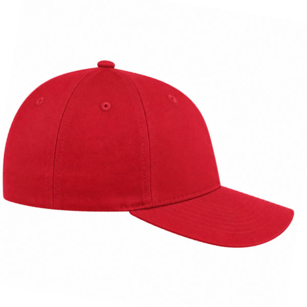 An image of a Custom ATC Everyday Cotton Twill Youth Cap in Red!