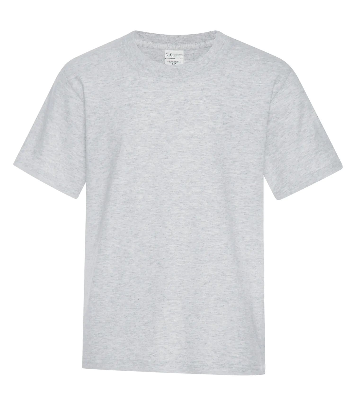ATC Everyday Cotton Youth Tee in Ash Grey