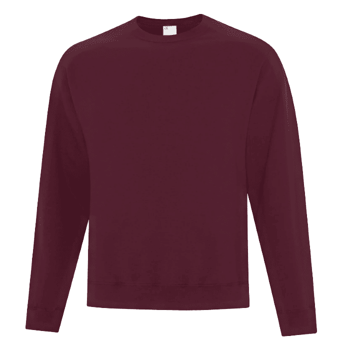 ATC Everyday Fleece Crewneck Sweatshirt in Maroon