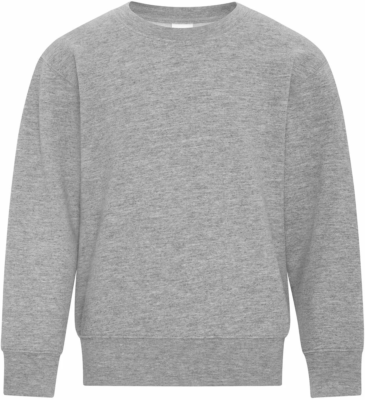 ATC Everyday Fleece Crewneck Youth Sweatshirt in Athletic Heather
