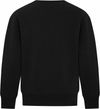 Am image of a Custom ATC Everyday Fleece Crewneck Youth Sweatshirt in Black!