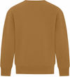 Am image of a Custom ATC Everyday Fleece Crewneck Youth Sweatshirt in Caramel!