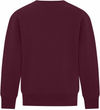 Am image of a Custom ATC Everyday Fleece Crewneck Youth Sweatshirt in Maroon!