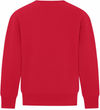 Am image of a Custom ATC Everyday Fleece Crewneck Youth Sweatshirt in Red!