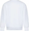 Am image of a Custom ATC Everyday Fleece Crewneck Youth Sweatshirt in White!