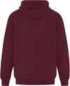 Am image of a Custom ATC Everyday Fleece Full Zip Hooded Sweatshirt in Maroon!